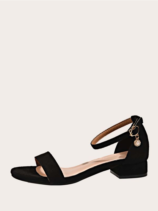 Two Part Ankle Strap Sandals