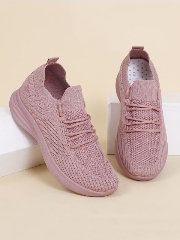 Lace-up Decor Low Top Sneakers