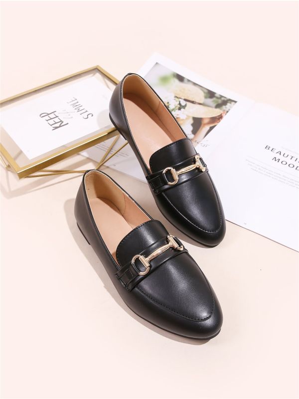 Snaffle Decor Loafers