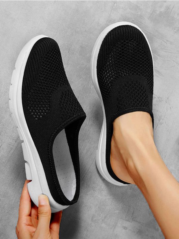 Wide Fit Knit Sneakers