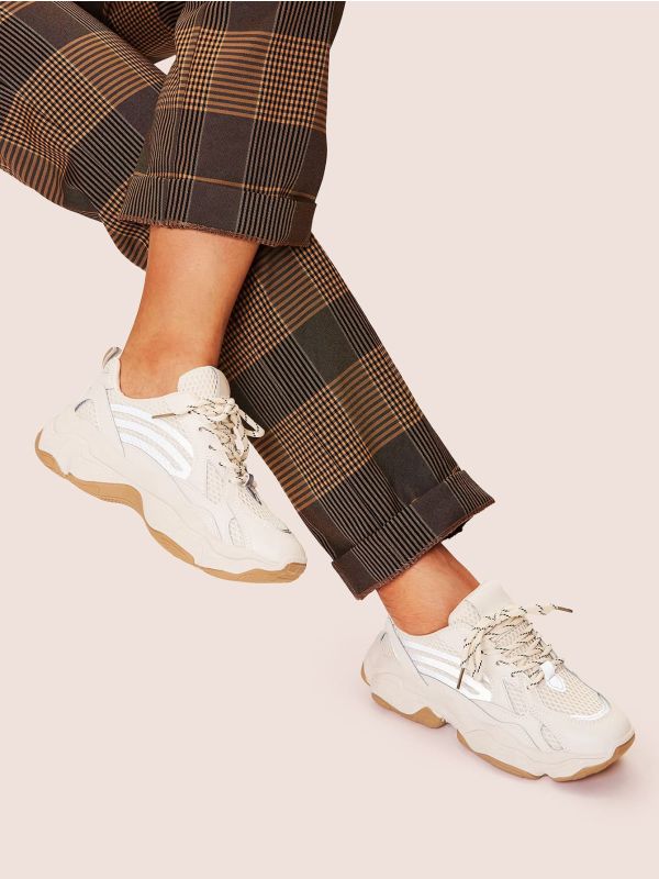 Lace-up Chunky Sneakers