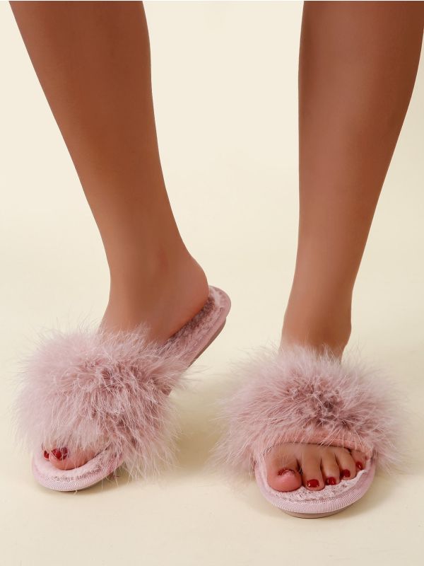 Plush Fluffy Slippers