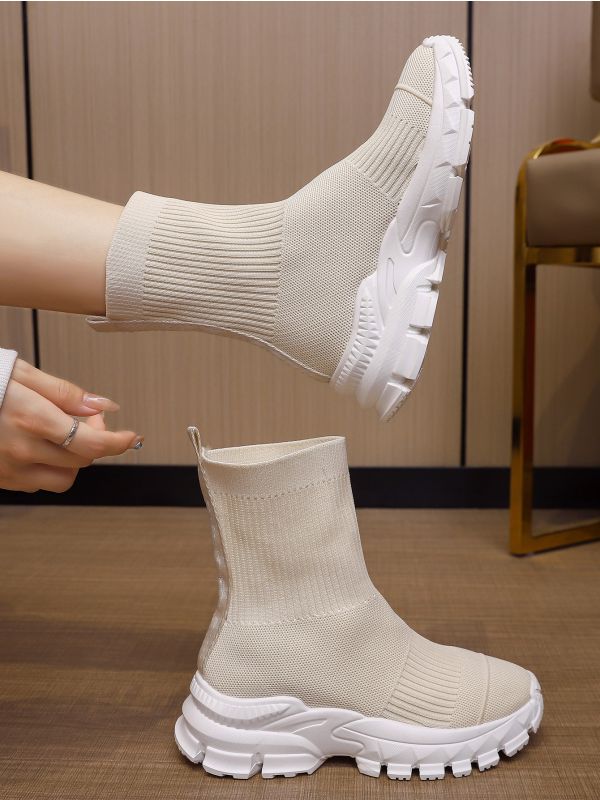 Minimalist Slip On Sock Sneakers